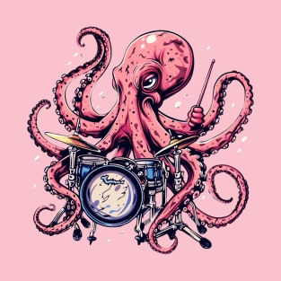 Octopus Drummer T-Shirt