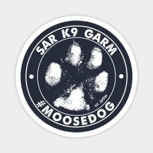 Moosedog Pawtograph Logo Magnet