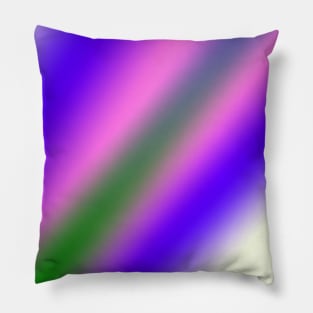 red blue green abstract texture pattern art Pillow