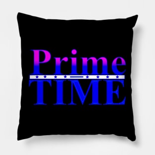 Prime Time Design Pillow