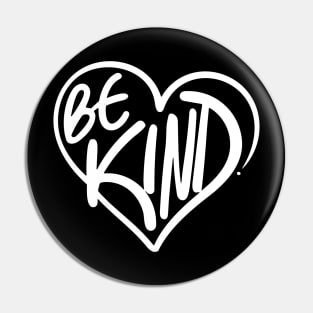 Be Kind Heart Anti Bullying Awareness Pin