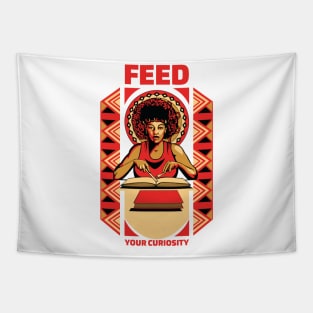 Feed Your Curiosity - Female Tapestry