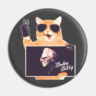 Peace Cat - Baby billy Pin
