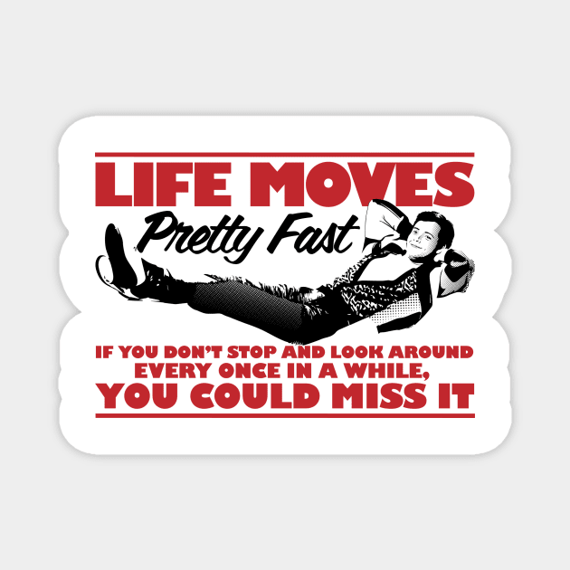 Ferris Bueller Magnet by mosgraphix