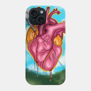 Heart Attack Digital Painting Phone Case