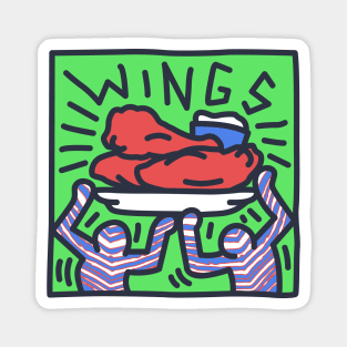 Buffalo Wings Magnet