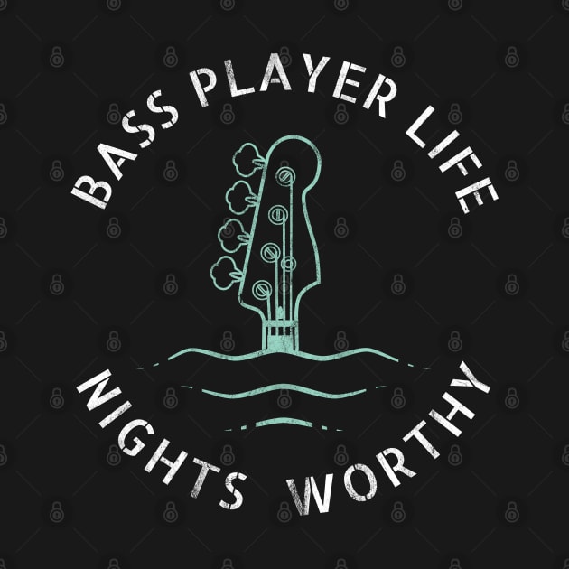 Bass Player Life Nights Worthy Dark Theme by nightsworthy