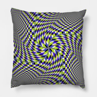 Optical #Art: Moving #Pattern #Illusion - #OpArt Pillow