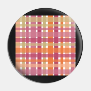 Modern tartan plaid in tones of berry pink and gorgeous orange Pin