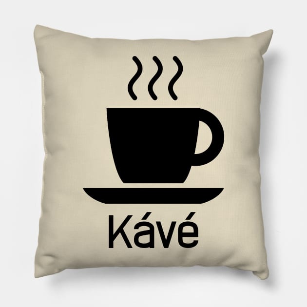 Coffee (Hungarian) Pillow by dikleyt