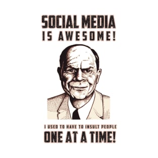 Social Media is Awesome T-Shirt