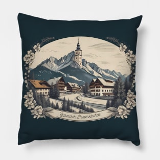 Garmisch Partenkirchen Pillow