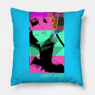 SadPlanet(Thoughts) Pillow