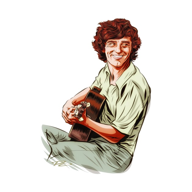 Mickey Newbury - An illustration by Paul Cemmick by PLAYDIGITAL2020