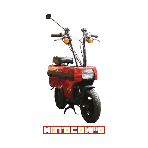 Motocompo Pixelized by vukojev-alex