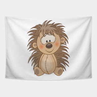 Porcupine Cute Kawaii Cartoon Tapestry