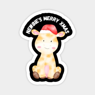 Newbie's Merry Xmas, First christmas Magnet