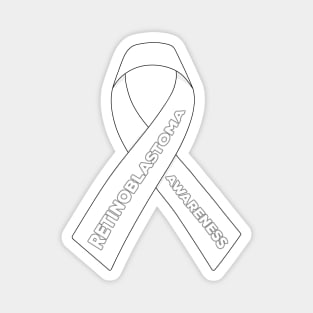 Retinoblastoma  Awareness Ribbon Magnet