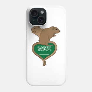 Gerbil Saudi Arabia (light) Phone Case