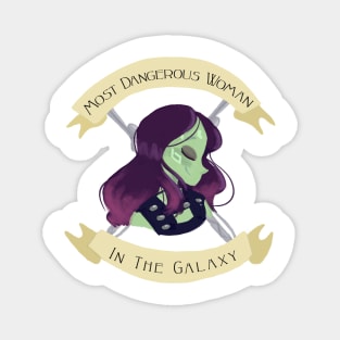 The Most Dangerous Woman in the Galaxy Magnet