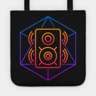 Trippy Psychedelic Rave | Speaker Sacred Geometry Tote