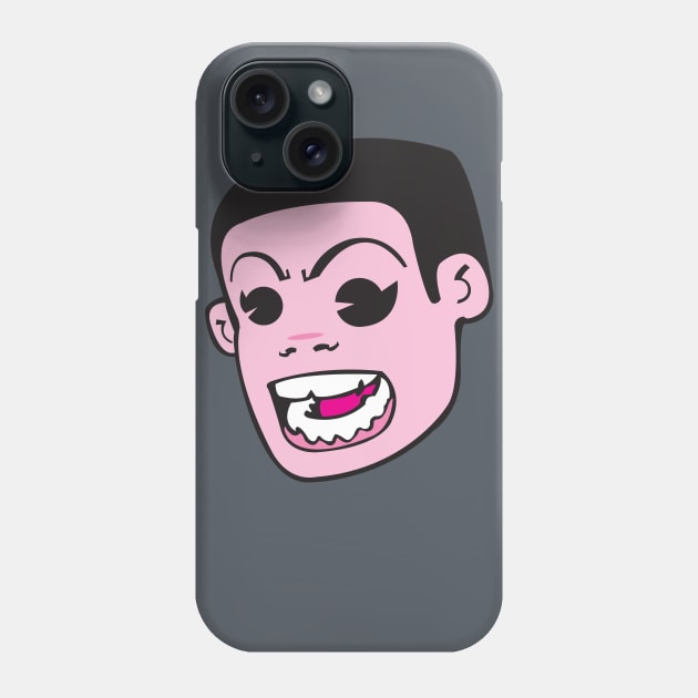 BIG HEAD SCREAM Phone Case by MarcoDCarrillo