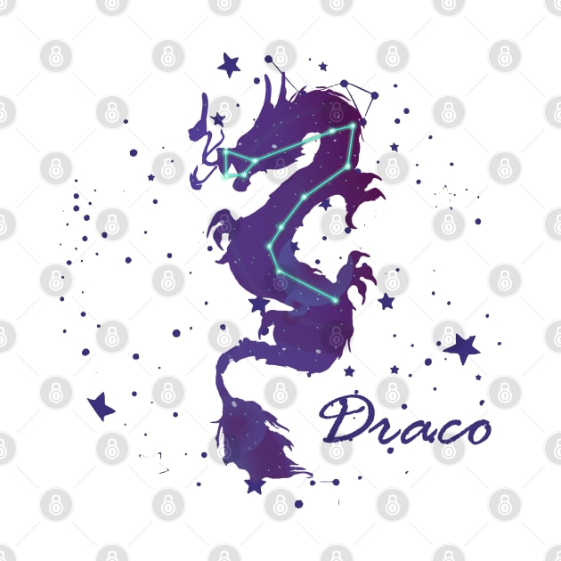 Draco Constellation by TheUnknown93