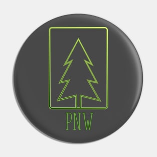 Pacific Northwest - tree outline Pin