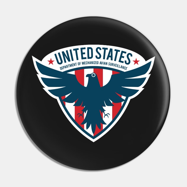 United States Department of Mechanized Avian Surveillance Pin by Chancer87