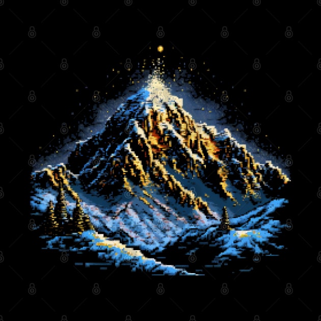 Mount Everest Pixel Art by Pixel-Eye