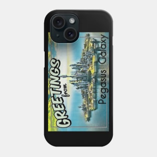 Pegasus Postcard Shirt Phone Case