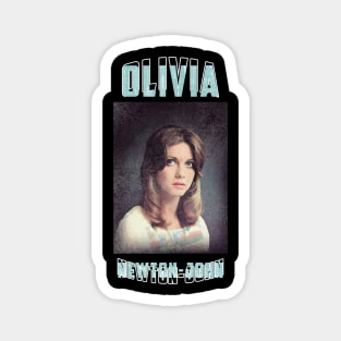 olivia newton Magnet