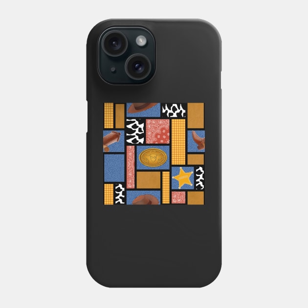 Cowboy Bounding Phone Case by implexity