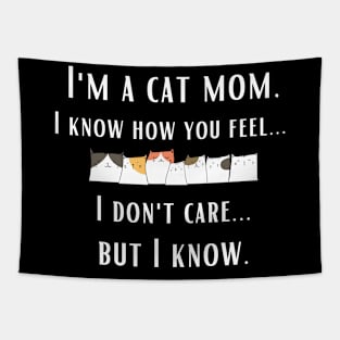 I'm a Cat Mom Lady Woman Lover Gift Kitty Kitten Cute Tapestry