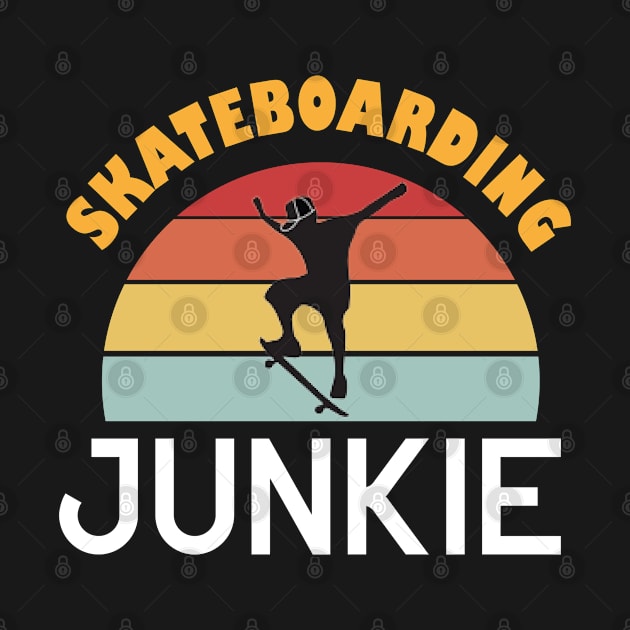 skateboarding junkie by madani04