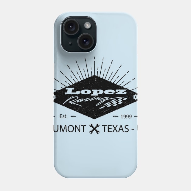 Lopez Racing 2018 Logo Shirt - Inverted Phone Case by SebLop1977