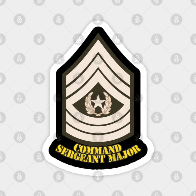 Command Sergeant Major Magnet by MBK