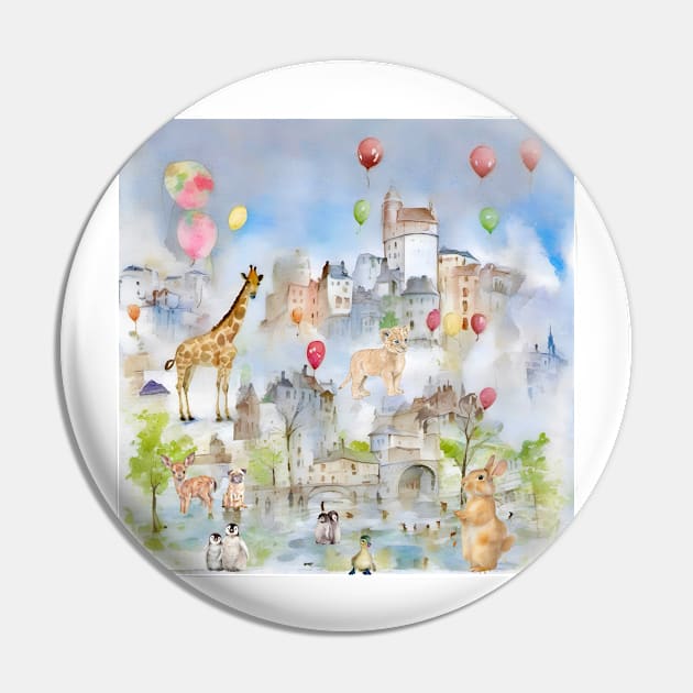 Air balloon watchers Pin by SophieClimaArt