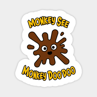 MONKEY DOO! Magnet