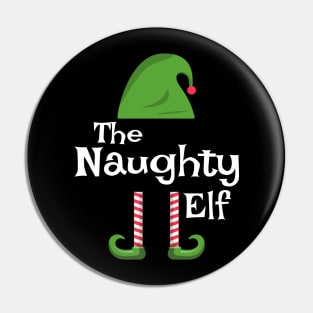 The Naughty Elf Pin