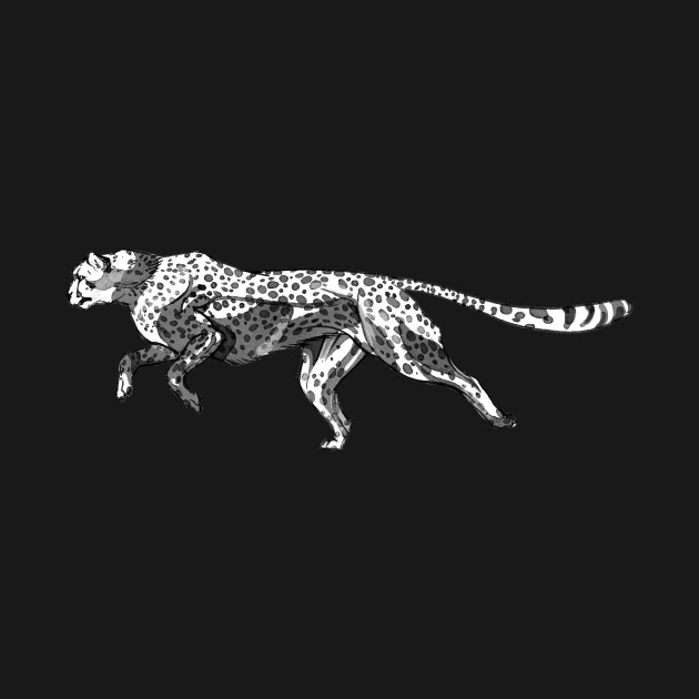 Running Cheetah IV - Cheetah - T-Shirt