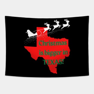 Christmas is Bigger in Texas! Tapestry