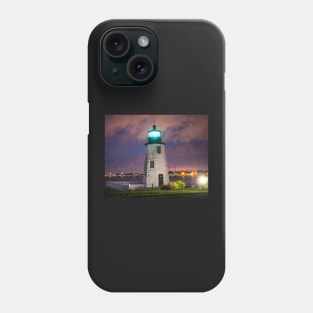 Goat Island Lighthouse Newport RI Phone Case