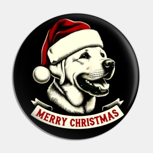 Santa's Four-Legged Helper: Labrador Christmas Sweatshirt Pin