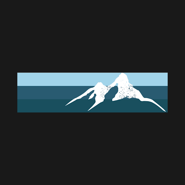 Mountain in Blue by OutdoorNation