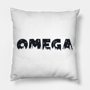 Omega Cityscape Letters Pillow