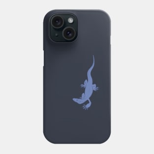 Nile Monitor (blue) Phone Case