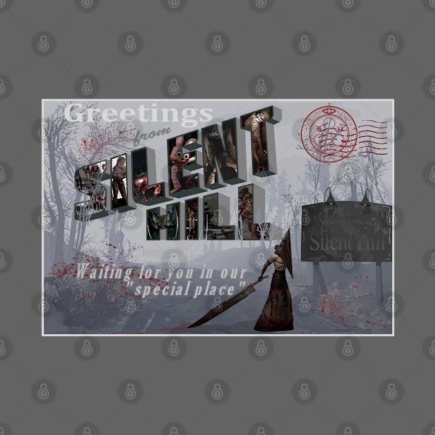 Silent Hill Greetings by Screen Fiend Merch