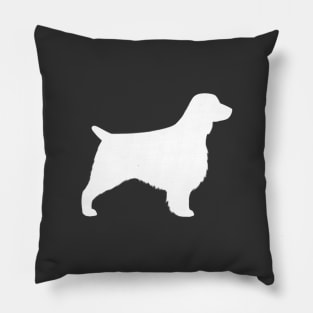 Field Spaniel Silhouette Pillow