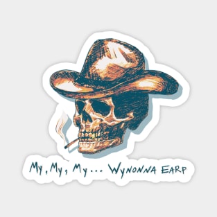 VampDoc Skull - My My My - Orange Magnet